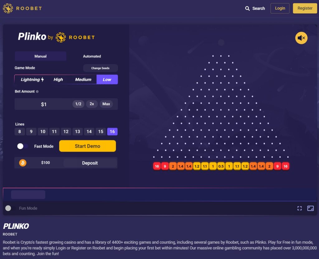 Plinko Online - Game Characteristic and Exactly How to Easy Beginning Playing Plinko Online - Game Characteristic and Exactly How to Easy Beginning Playing